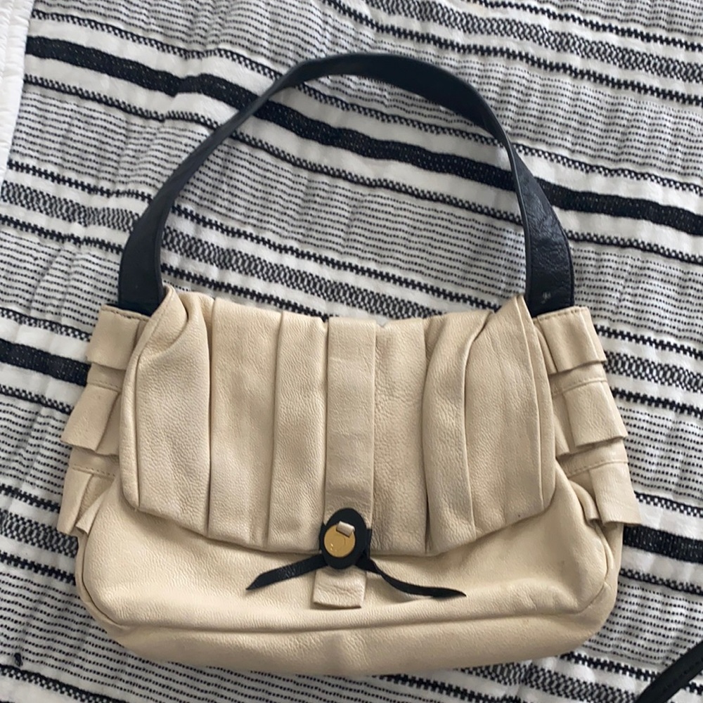 Mayle handbag - adorable with cameo and ruffles